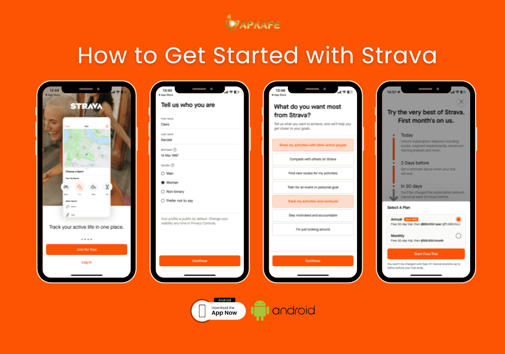 how to get started with strava