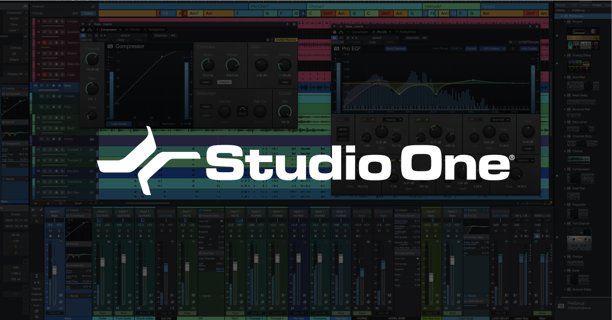 PreSonus Studio One: The Ultimate Music Production Software for Creators
