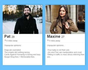 Tinder Profile Template For Profiles for Professionals