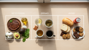 What to Eat, What to Drink, and What to Avoid on a Keto Diet