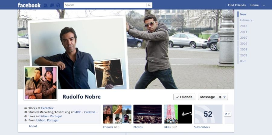 facebook Profiles and Timelines