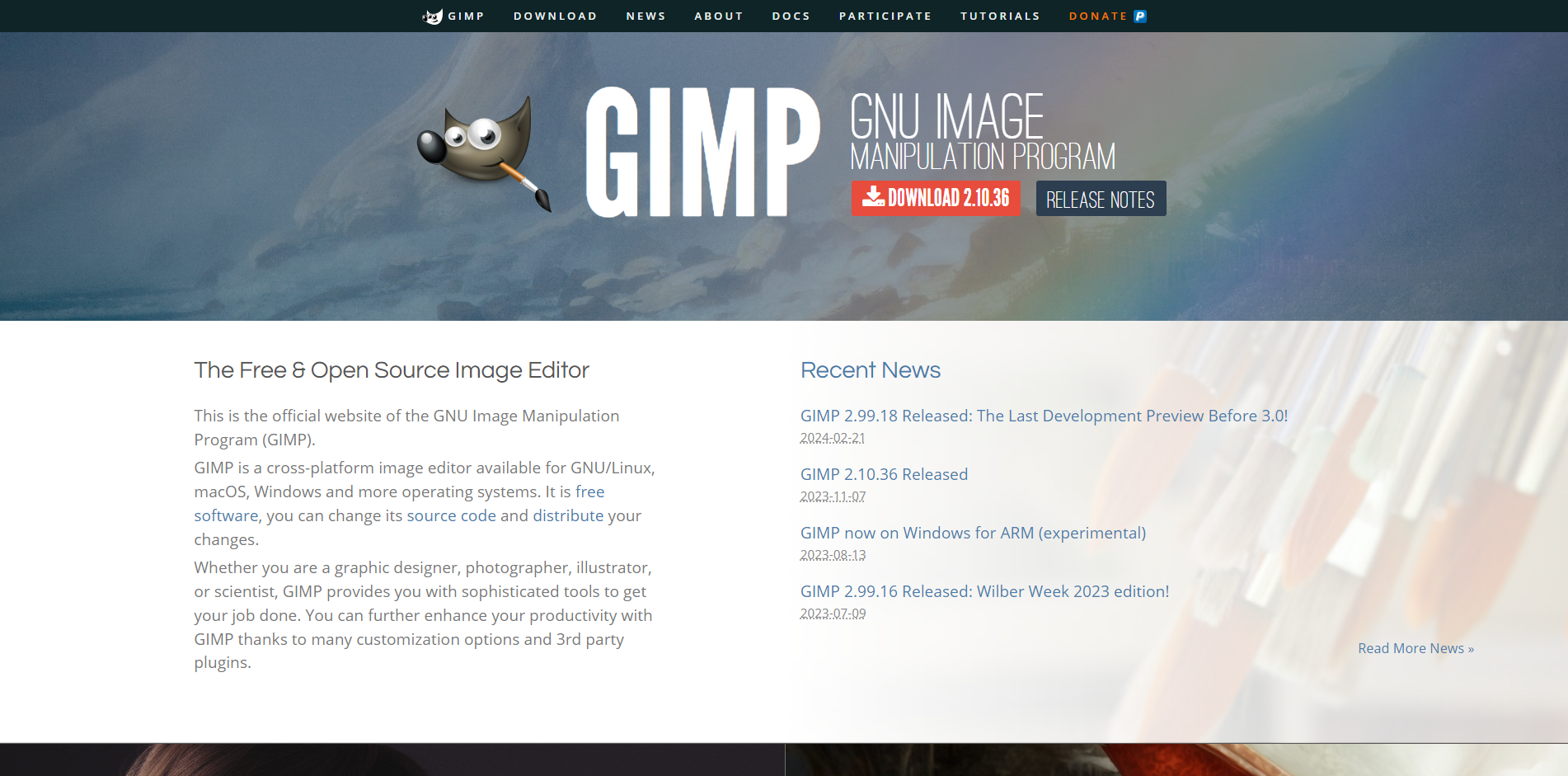 gimp program download