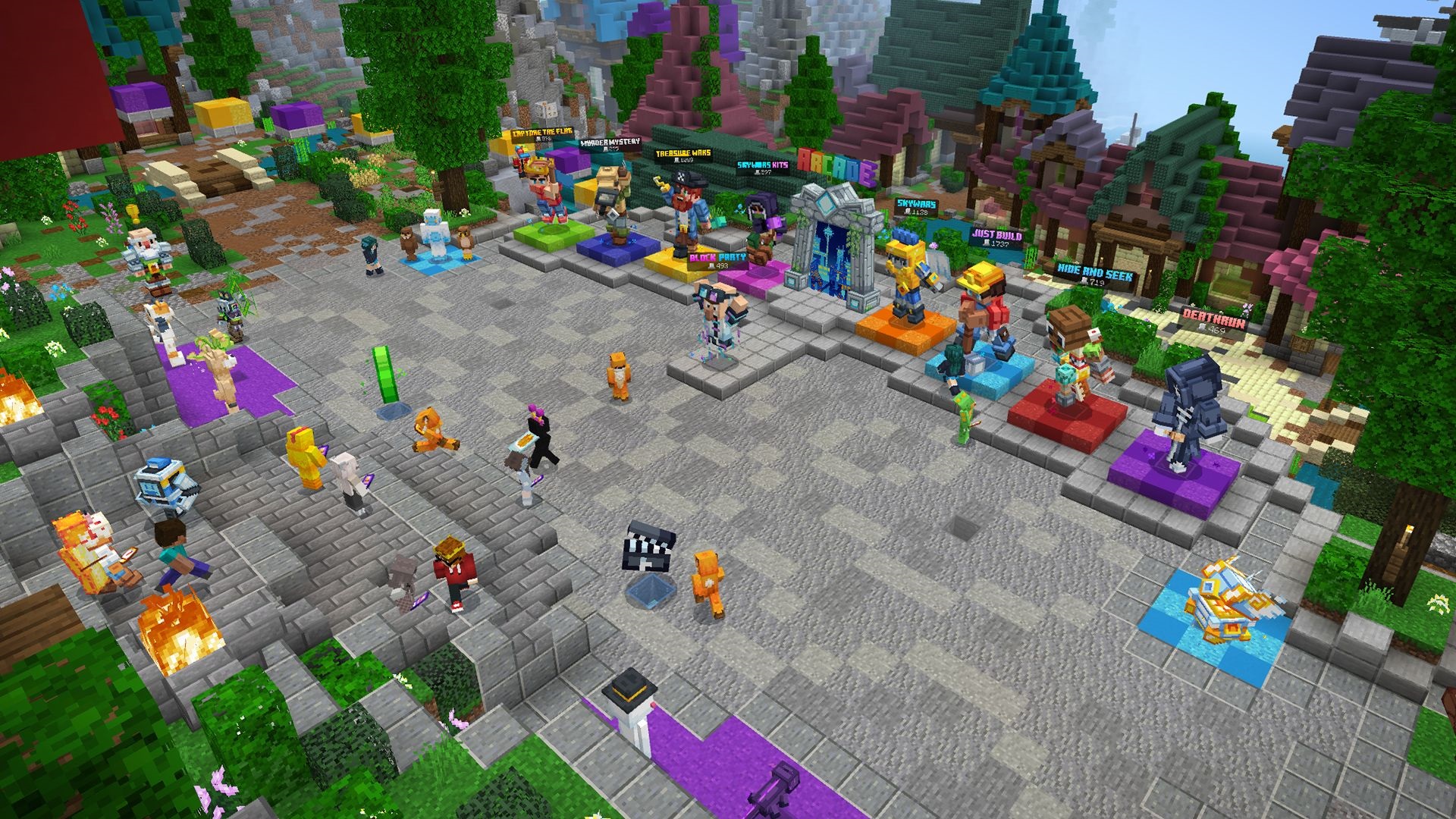 Explore the Best Minecraft Builds on Top Multiplayer Servers