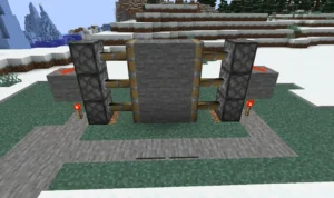 how to make a redstone door - APKAFE