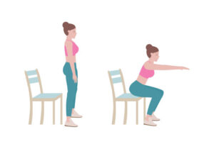 Chair-Assisted Squats