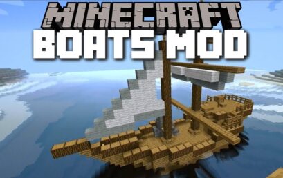 Minecraft boat mod