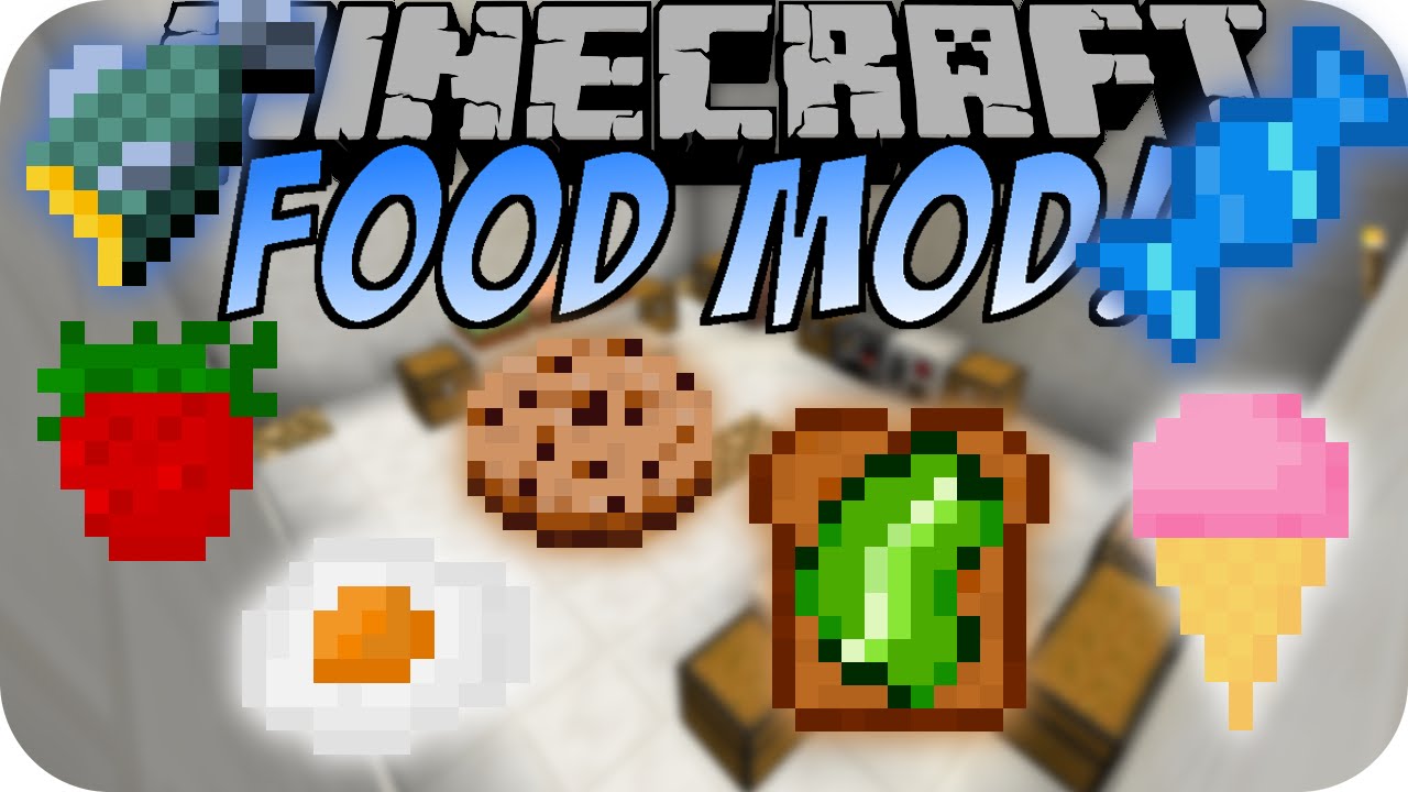 Minecraft food mod
