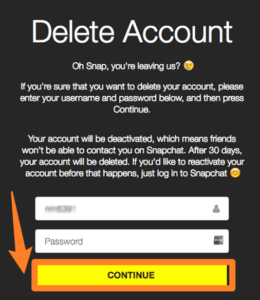 step 1 - How to delete a Snapchat account - Snapchat is a fast and fun way to share the moment with friends and family