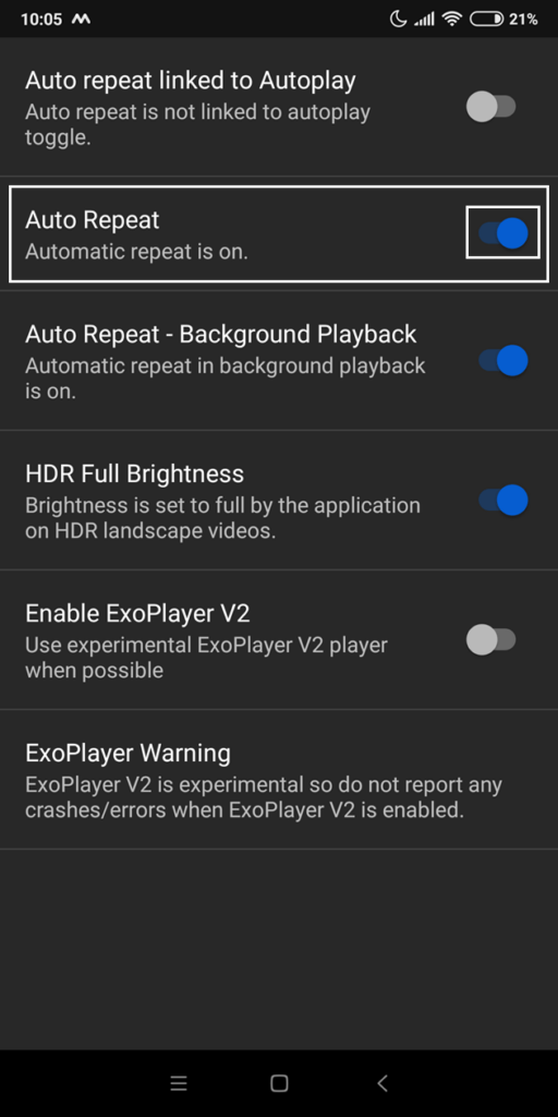 step 2-How to automatically replay videos when using Youtube Vanced-Instructions for using YouTube Vanced on Android