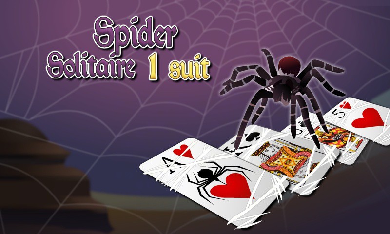 Spider Solitaire1 Suit