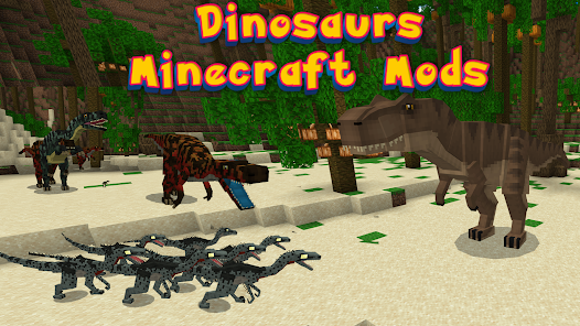 Minecraft dinosaur mod
