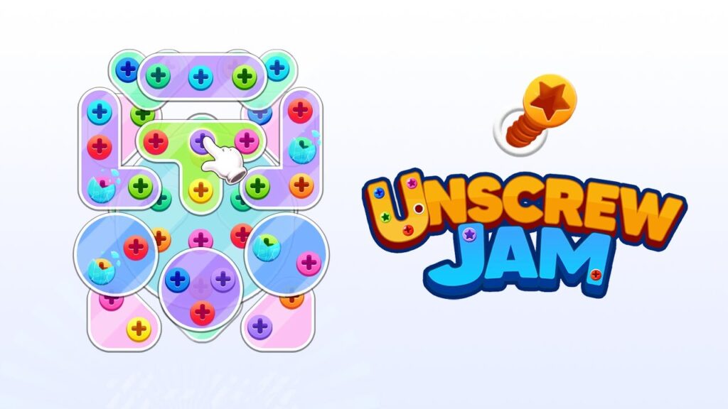 Unscrew Jam: Pin Nuts Puzzle